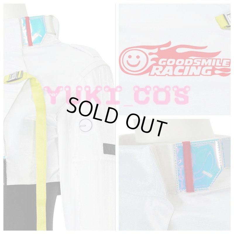 画像4: プロジェクトセカイ カラフルステージ! feat. 初音ミク プロセカ 初音ミク レーシング コスプレ衣装 送料無料 (4)