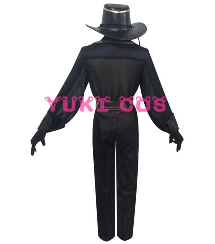 画像4: アイデンティティ 第五人格 探鉱者 黒いチューリップ コスプレ衣装 送料無料  (4)