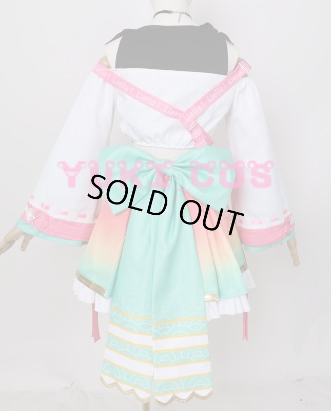 画像7: ラブライブ!スーパースター!!LoveLive!Superstar!!　嵐千砂都　あらしちさと　パワフルペイント編　コスプレ衣装　送料無料 (7)