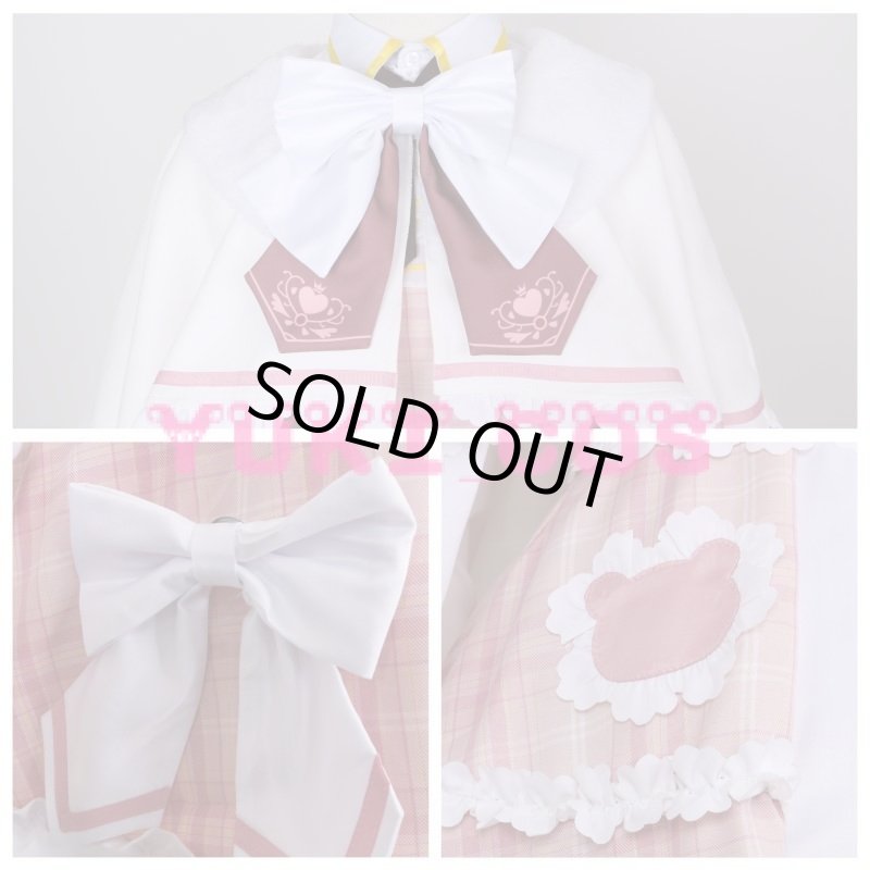 画像4: バーチャルYouTuber Vtuber 本間ひまわり メイド服 コスプレ衣装 送料無料 (4)