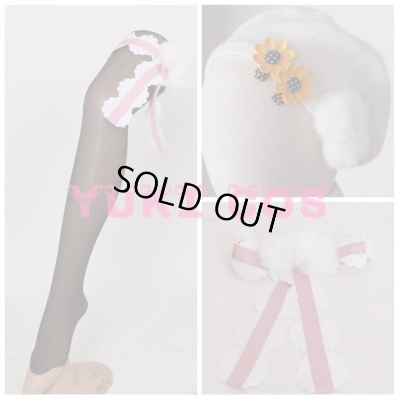 画像8: バーチャルYouTuber Vtuber 本間ひまわり メイド服 コスプレ衣装 送料無料 (8)