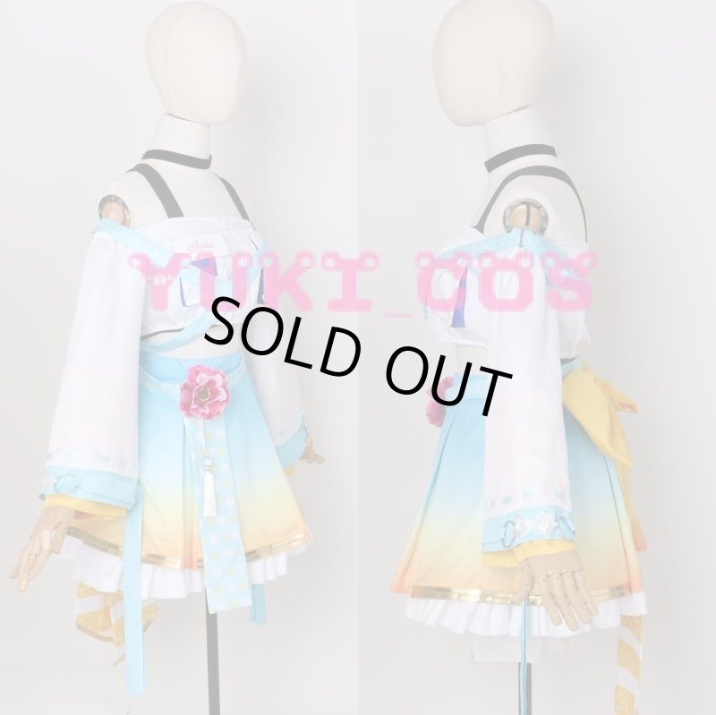 画像3: ラブライブ!スーパースター!!LoveLive!Superstar!!　唐可可　たんくぅくぅ　パワフルペイント編　コスプレ衣装　送料無料 (3)