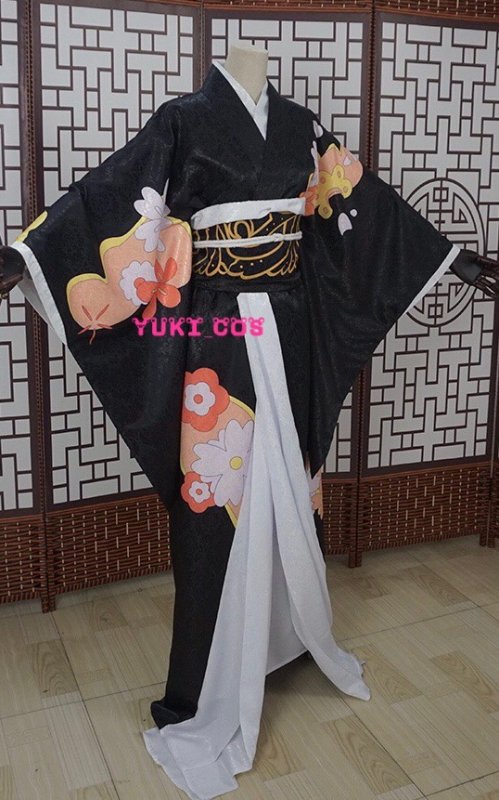 画像3: 鬼滅の刃 鬼舞辻無惨 和服 浴衣 着物 コスプレ衣装 送料無料 (3)