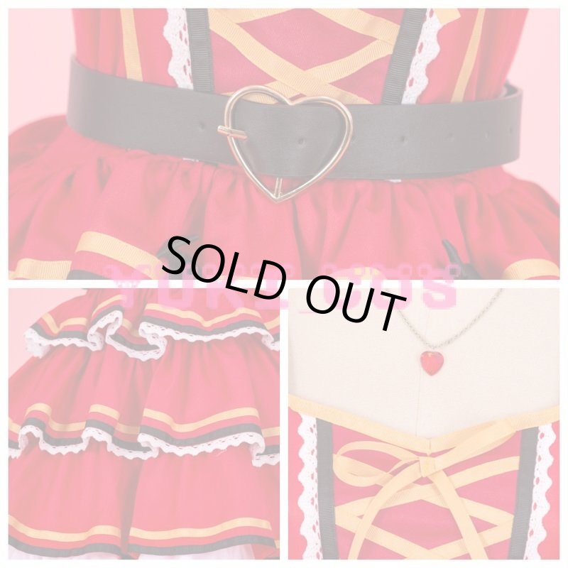 画像7: バーチャルYouTuber Vtuber ホロライブ 赤井はあと コスプレ衣装 送料無料 (7)