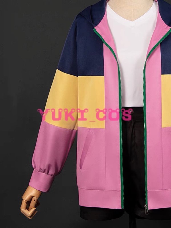 画像3: パリピ孔明 月見英子 つきみえいこ コスプレ衣装 送料無料 (3)