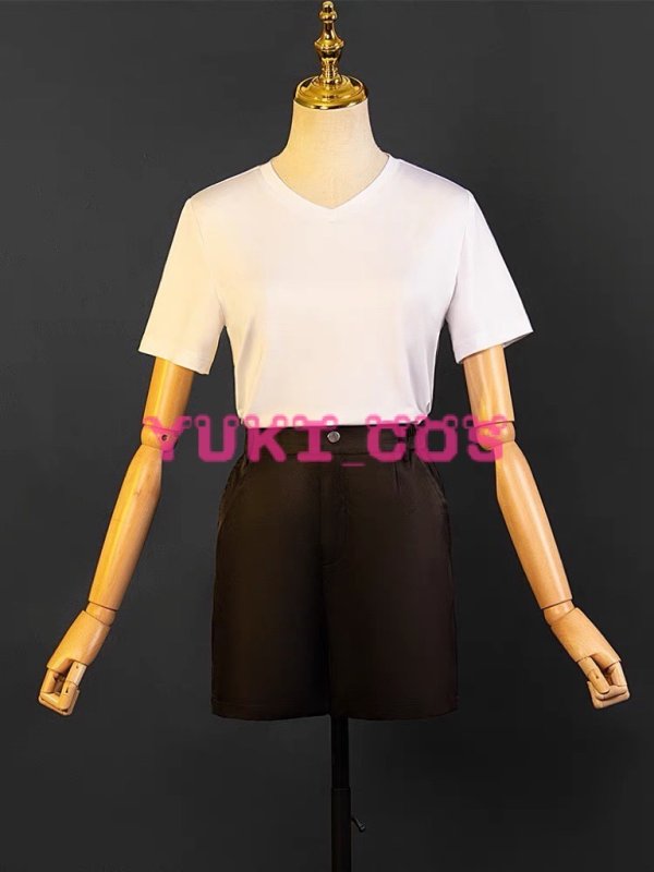 画像4: パリピ孔明 月見英子 つきみえいこ コスプレ衣装 送料無料 (4)