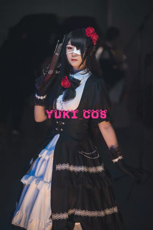 画像6: デート・ア・ライブ 時崎狂三 私服 コスプレ衣装 送料無料 (6)