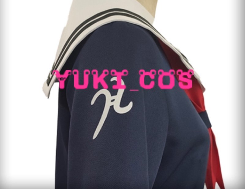 画像3: ダンガンロンパ 希望の学園と絶望の高校生 腐川冬子 コスプレ衣装 送料無料 (3)