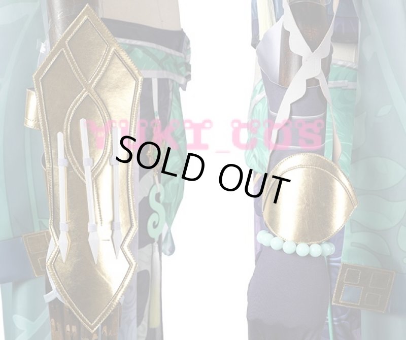 画像7: 原神 げんしん 白朮 ビャクジュツ コスプレ衣装 送料無料 (7)