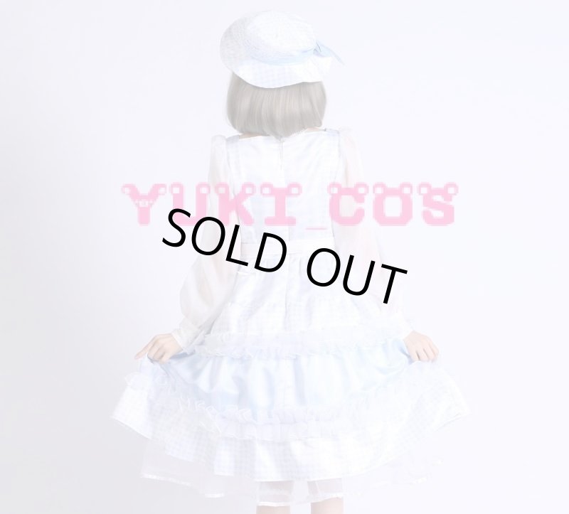 画像4: LoveLive　ラブライブ！　水色のSunday 　唐可可　Liyuu　コスプレ衣装　送料無料 (4)
