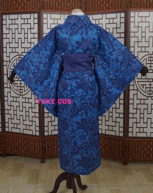 画像2: 鬼滅の刃 遊郭編 嘴平伊之助 浴衣 コスプレ衣装 子供サイズ/大人サイズ 送料無料 (2)