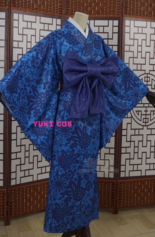 画像3: 鬼滅の刃 遊郭編 嘴平伊之助 浴衣 コスプレ衣装 子供サイズ/大人サイズ 送料無料 (3)