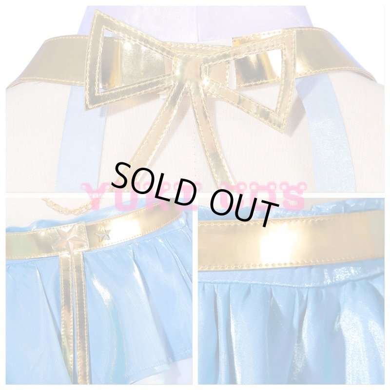 画像6: リーグ・オブ・レジェンド League of Legends　LOL プレステージ オーシャンソング セラフィーン　コスプレ衣装 　送料無料 (6)