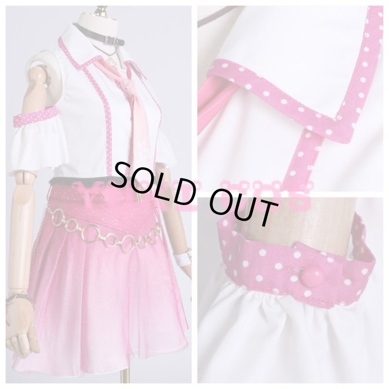 画像4: LoveLive! ラブライブ!スクフェス チェリーブロッサム編 唐可可 たんくぅくぅ コスプレ衣装 送料無料 (4)