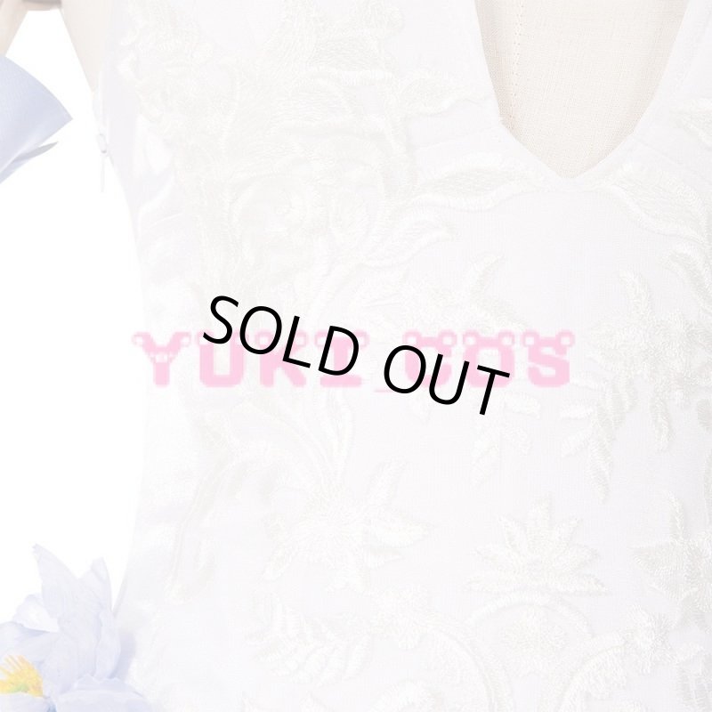 画像9: 初音ミク Flower Fairyーネモフィラー コスプレ衣装  送料無料 (9)