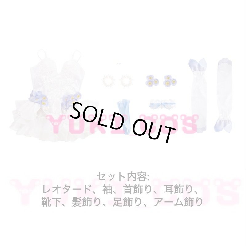 画像2: 初音ミク Flower Fairyーネモフィラー コスプレ衣装  送料無料 (2)