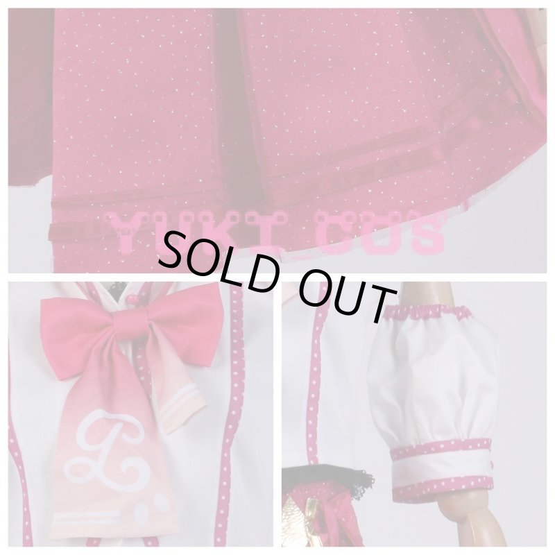 画像5: ラブライブ!スクフェス チェリーブロッサム編 桜のように踊って 嵐千砂都 コスプレ衣装 送料無料 (5)