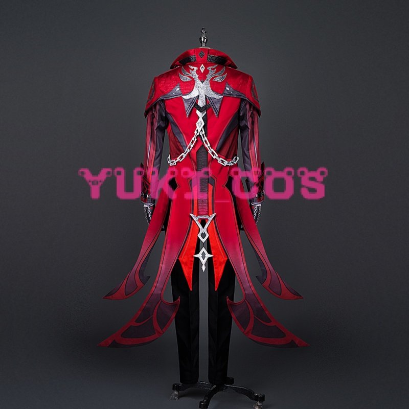画像3: 原神 げんしん ディルック レッドデッド・オブ・ナイト コスプレ衣装 送料無料 (3)