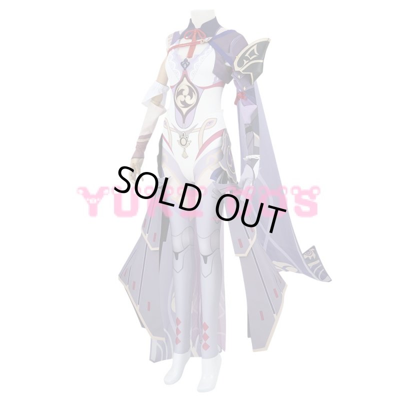 画像3: 原神 げんしん 夢想楽土の結末 ボス 禍津御建鳴神命 まがつみたけなるかみのみこと 雷電将軍 コスプレ衣装 送料無料 (3)