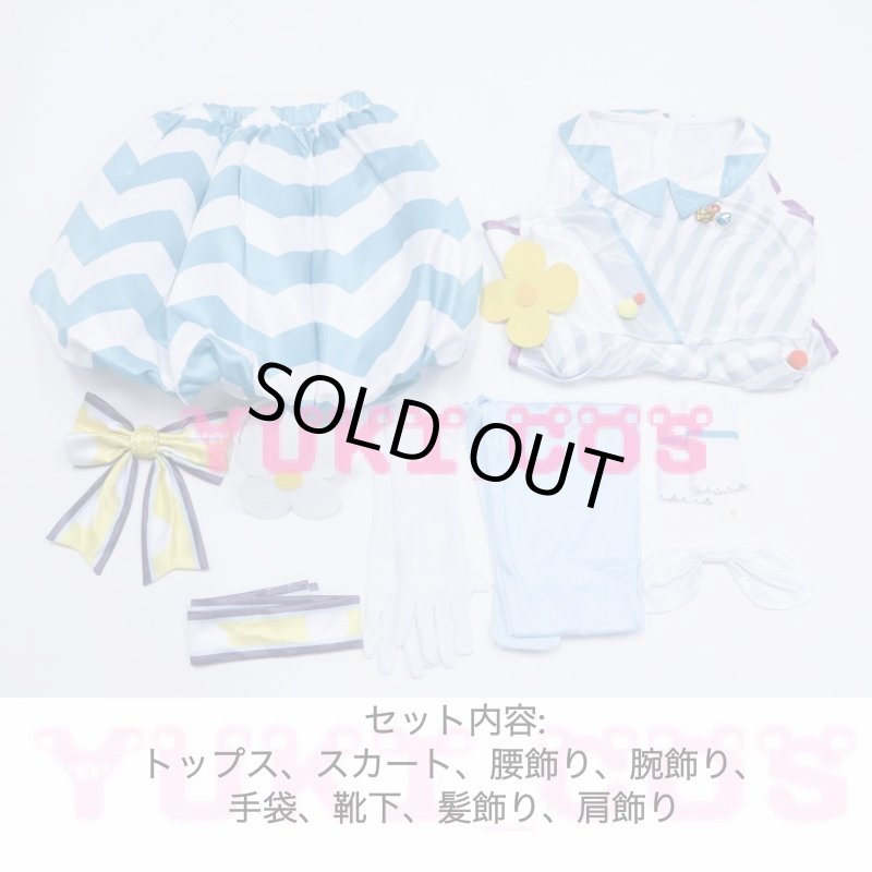 画像2: ラブライブ！スクフェス　レトロポップ編 感無量　唐可可SR　コスプレ衣装　送料無料 (2)