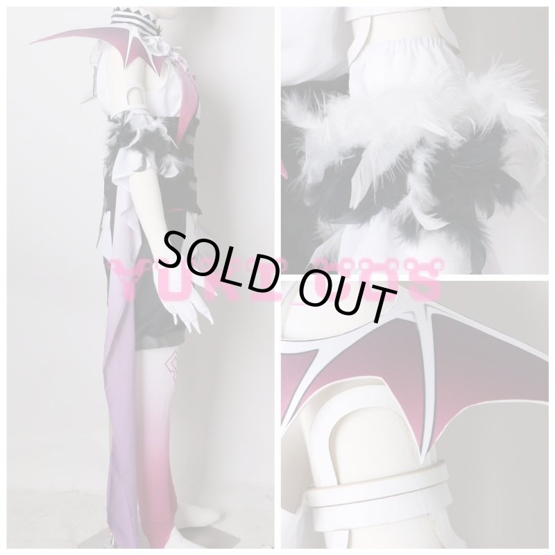 画像3: Vtuber にじさんじ 闇ノシュウ やみの しゅう Shu Yamino コスプレ衣装 送料無料 (3)