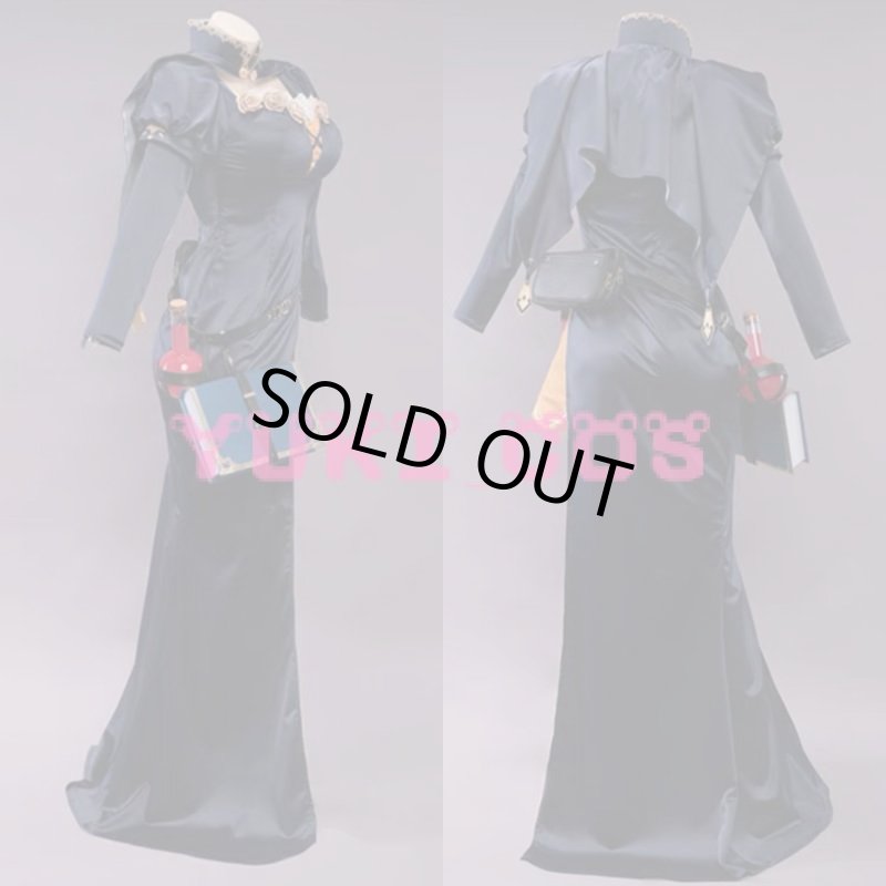 画像3: 原神 げんしん リサ ハロウィン コスプレ衣装 送料無料 (3)