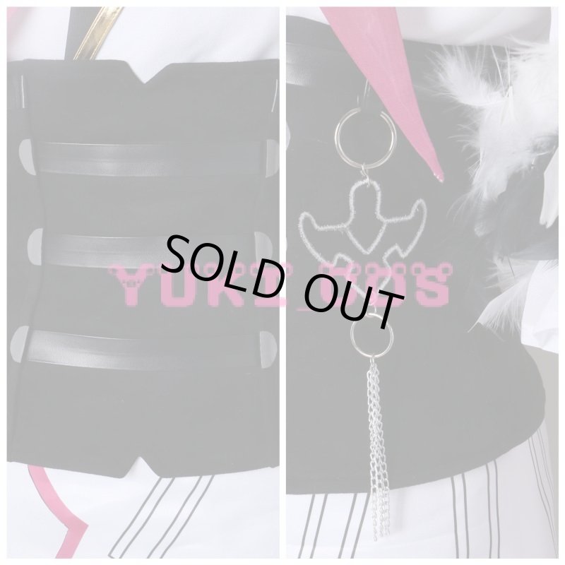 画像5: Vtuber にじさんじ 闇ノシュウ やみの しゅう Shu Yamino コスプレ衣装 送料無料 (5)