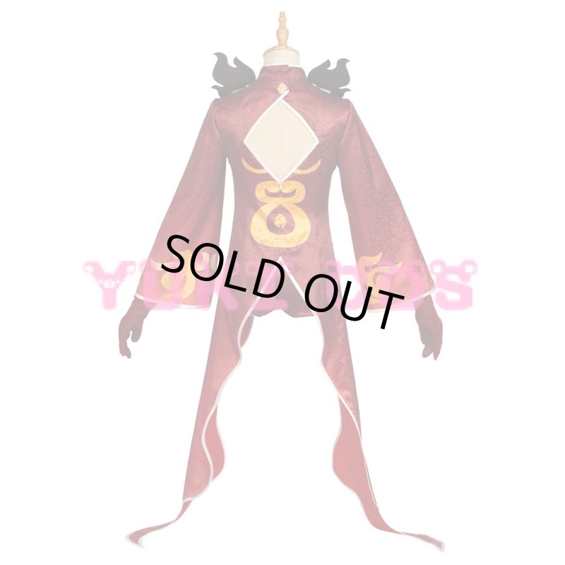 画像4: 原神 げんしん 仙衆夜叉 応達 おうたつ 火鼠大将 炎夜叉 コスプレ衣装 送料無料 (4)