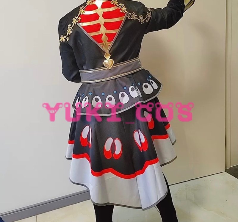 画像3: あんさんぶるスターズ あんスタMusic フィーチャースカウト みか編 暗闇の君 影片みか コスプレ衣装 送料無料 (3)