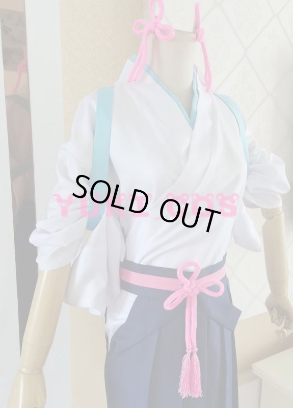 画像4: 原神　Genshin げんしん　稲妻 神里綾華　剣道服　コスプレ衣装　送料無料 (4)