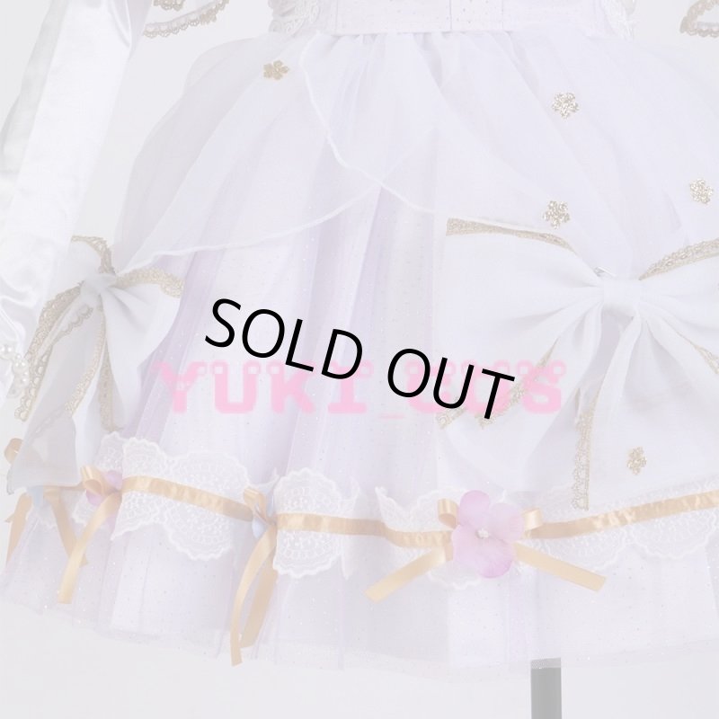 画像9: ラブライブ!スクフェス ジューンブライド編 葉月恋UR コスプレ衣装 送料無料 (9)