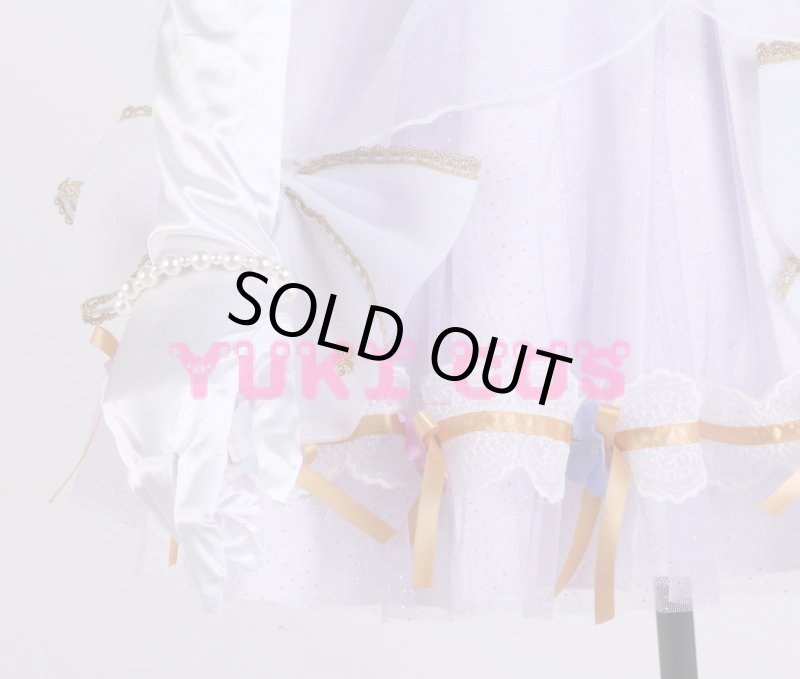 画像8: ラブライブ!スクフェス ジューンブライド編 葉月恋UR コスプレ衣装 送料無料 (8)