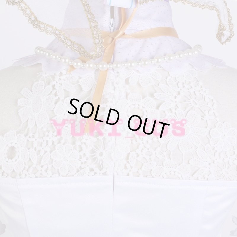 画像6: ラブライブ!スクフェス ジューンブライド編 葉月恋UR コスプレ衣装 送料無料 (6)