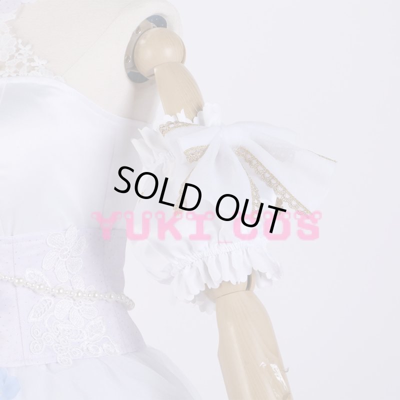 画像9: ラブライブ！スクフェス　ジューンブライド編　澁谷かのんUR　コスプレ衣装　送料無料 (9)