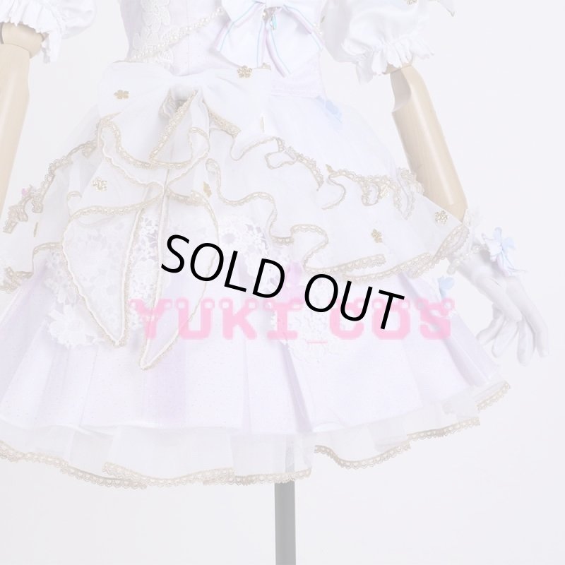 画像8: ラブライブ！スクフェス　ジューンブライド編　澁谷かのんUR　コスプレ衣装　送料無料 (8)