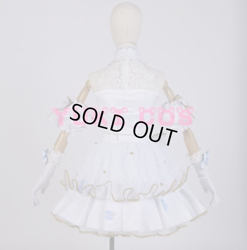 画像5: ラブライブ！スクフェス　ジューンブライド編　唐可可　コスプレ衣装　送料無料 (5)