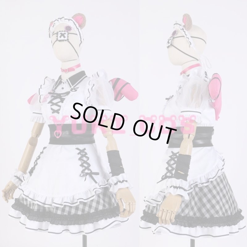 画像4: Vtuber にじさんじ 本間ひまわり ほんま ひまわり 生誕祭 新衣装 メイド服 コスプレ衣装 送料無料 (4)