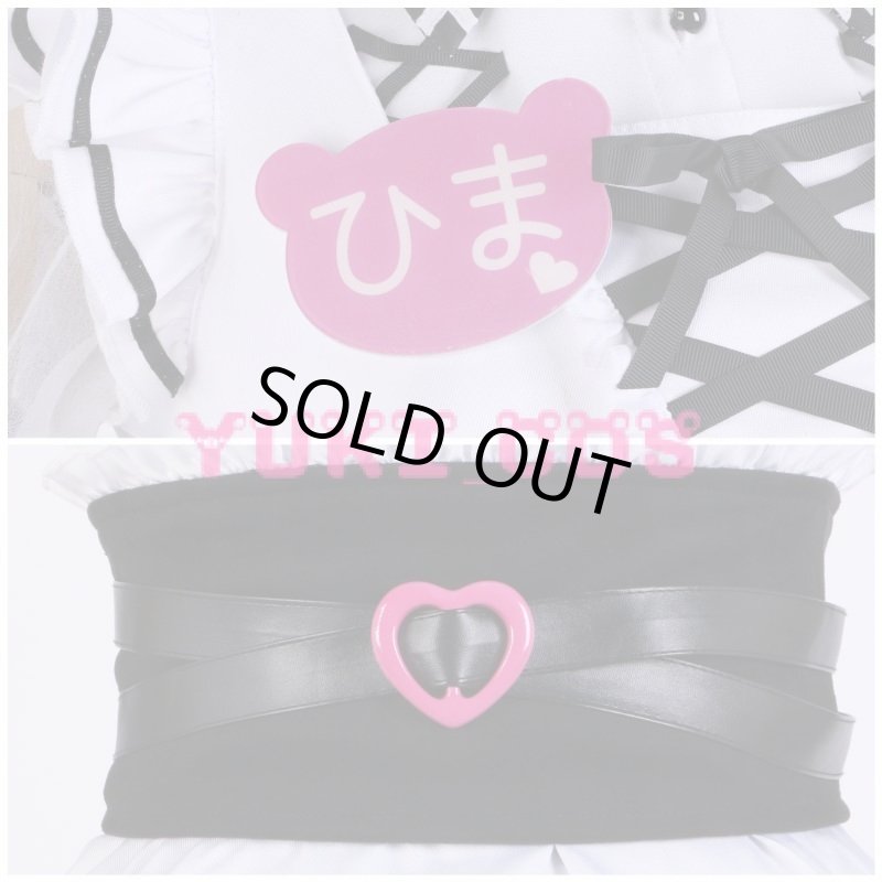 画像6: Vtuber にじさんじ 本間ひまわり ほんま ひまわり 生誕祭 新衣装 メイド服 コスプレ衣装 送料無料 (6)