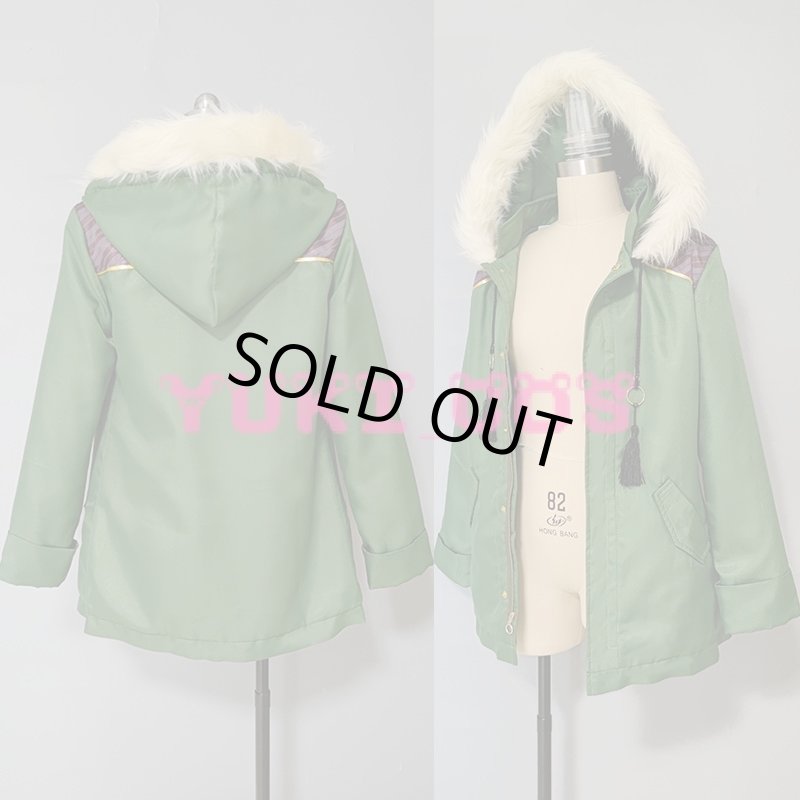 画像2: Vtuber にじさんじ 伏見ガク 冬服 コスプレ コート 送料無料 (2)