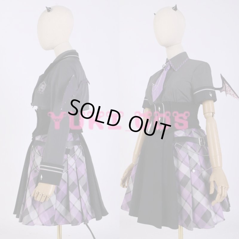 画像3: バーチャルYouTuber Vtuber ホロライブ 常闇トワ とこやみ トワ 新衣装 コスプレ衣装 送料無料 (3)