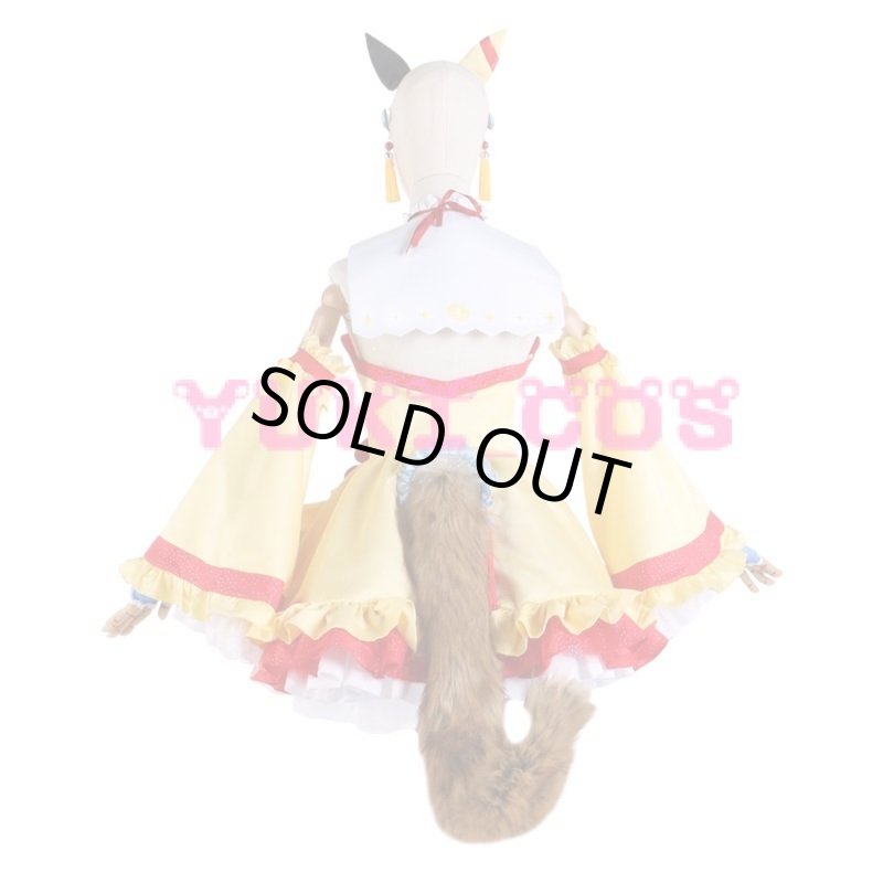 画像3: ウマ娘 プリティーダービー ウマ娘 コパノリッキー 勝負服 コスプレ衣装 送料無料 (3)