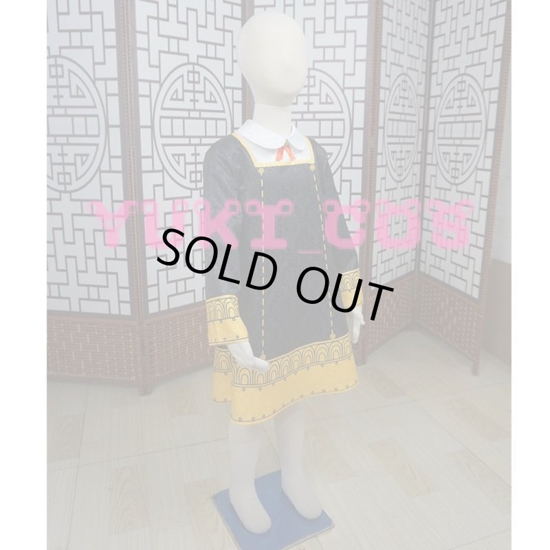 画像3: SPY×FAMILY スパイファミリー アーニャ コスプレ衣装 地紋 子供用/大人用 送料無料 (3)