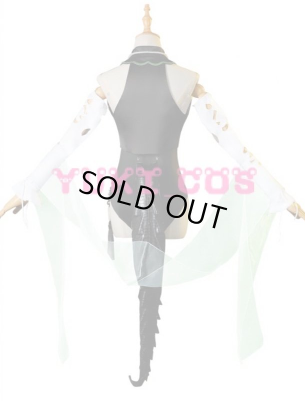 画像3: アークナイツ　ブラックナイト　夏の花弁FA641　コスプレ衣装　送料無料 (3)