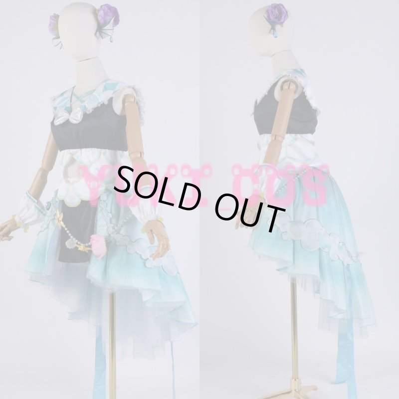 画像3: バーチャルYouTuber Vtuber にじさんじ Finana Ryugu フィナーナ 竜宮 コスプレ衣装 送料無料 (3)