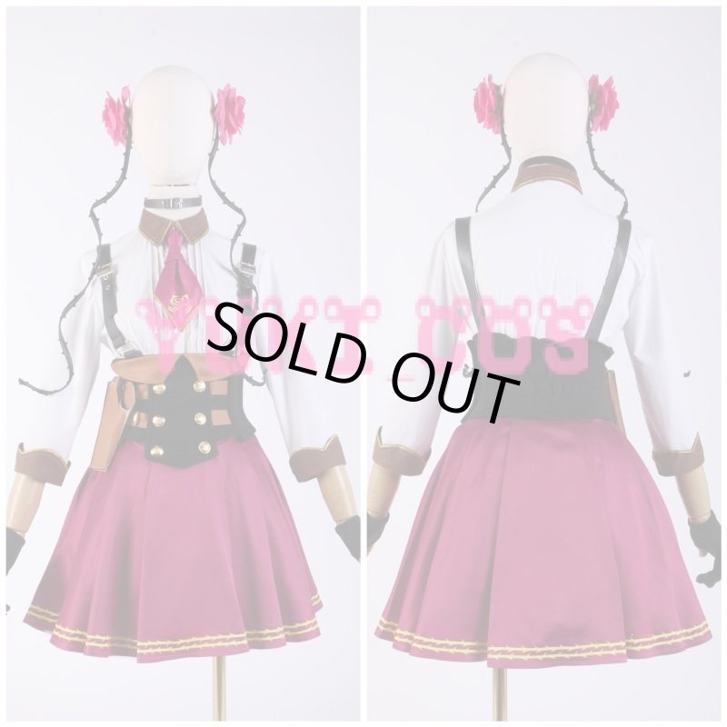 画像8: Vtuber  にじさんじ　Rosemi Lovelock　ロゼミ・ラブロック　コスプレ衣装　送料無料 (8)