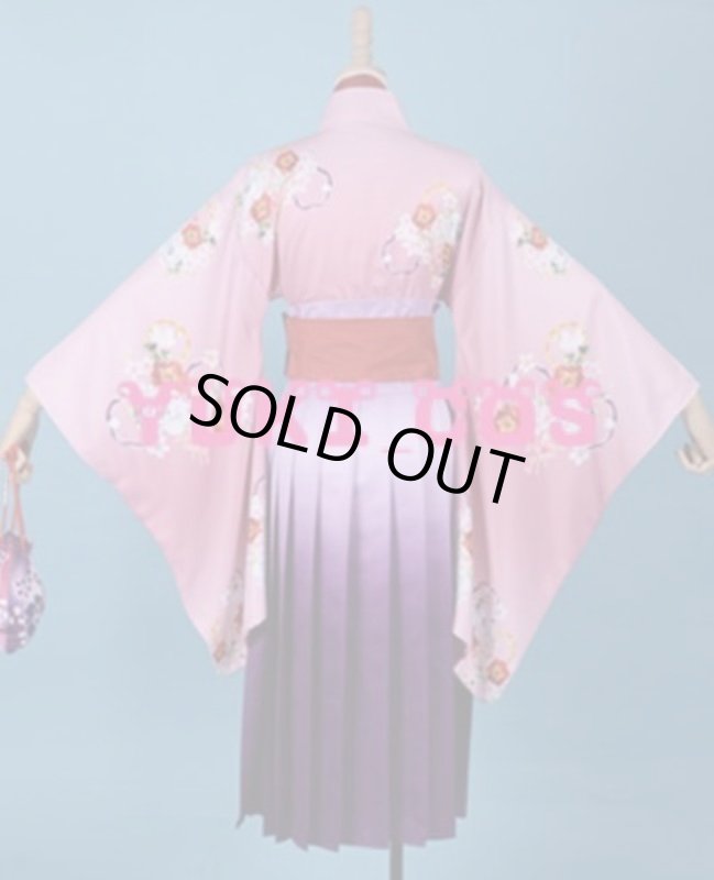 画像3: 鬼滅の刃 鬼滅ノ刃 竈門禰豆子 着物　コスプレ衣装　送料無料 (3)