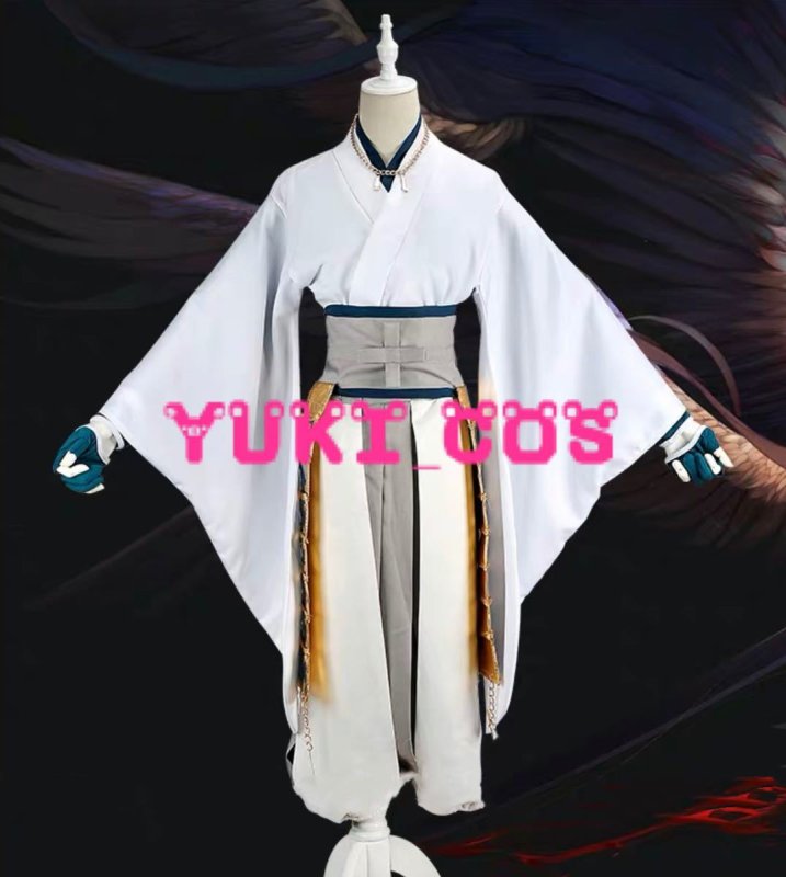 画像4: 刀剣乱舞 鶴丸国永 コスプレ衣装 送料無料 (4)