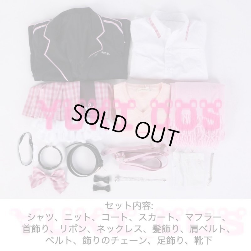 画像2: Vtuber  ホロライブ 湊あくあ 5億年ぶりの新衣装 学園 コスプレ衣装 送料無料 (2)