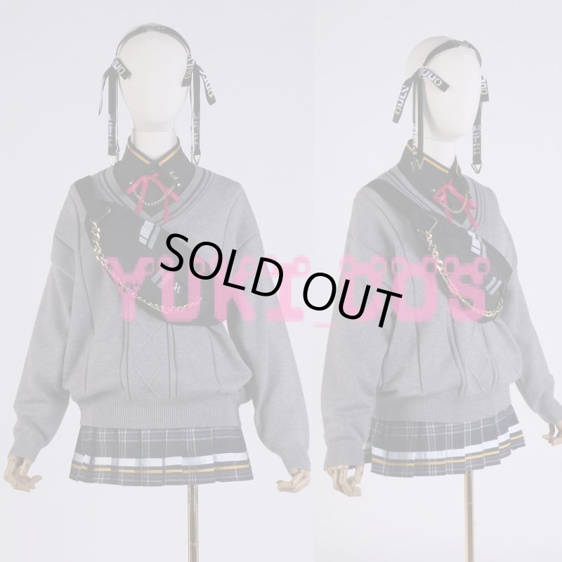 画像5: Vtuber XSOLEIL エクソレイ　Zaion LanZa  ランザー罪恩　コスプレ衣装　送料無料 (5)