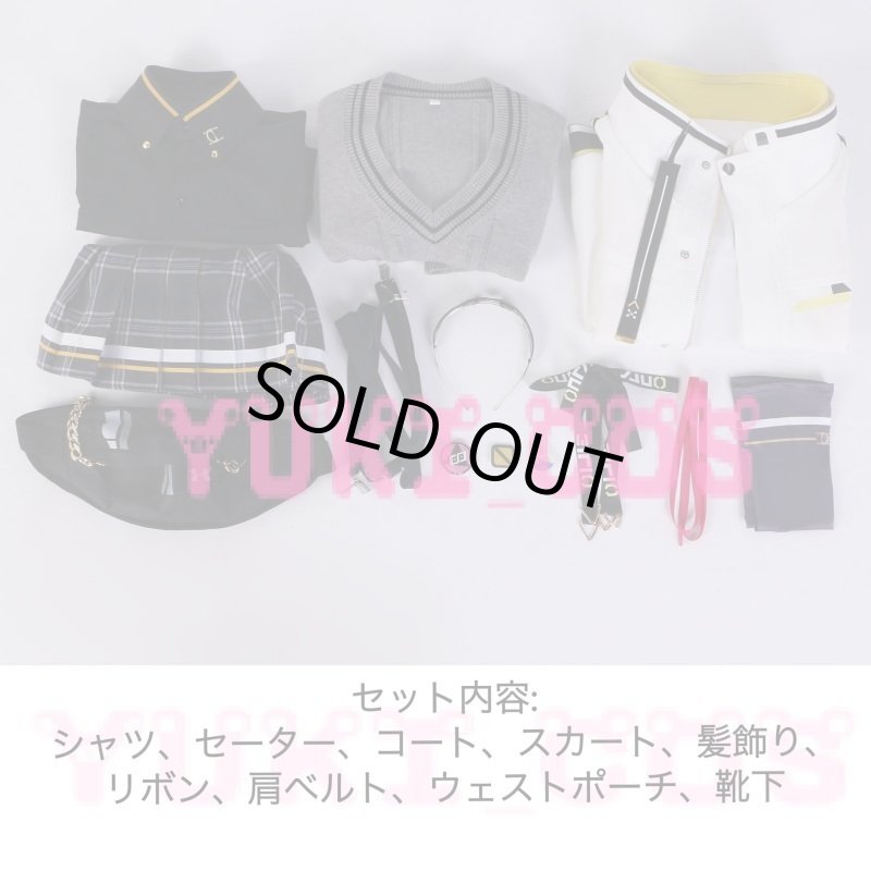 画像2: Vtuber XSOLEIL エクソレイ　Zaion LanZa  ランザー罪恩　コスプレ衣装　送料無料 (2)